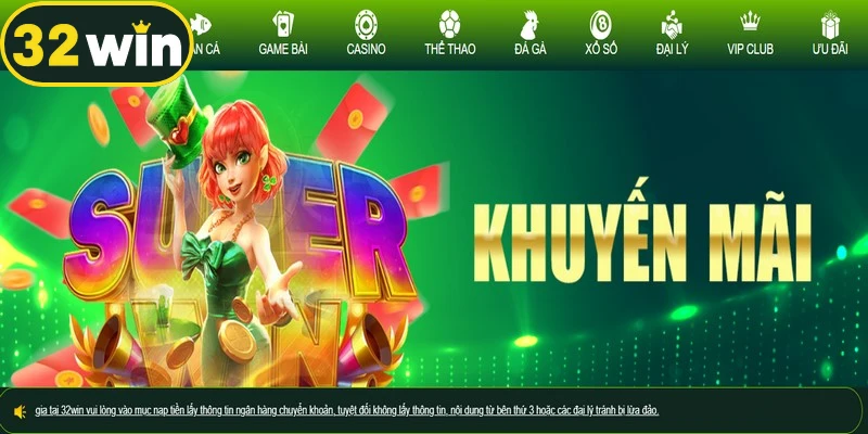 khuyến mãi 32WIN