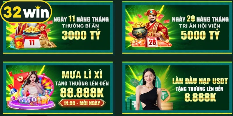 khuyến mãi 32WIN
